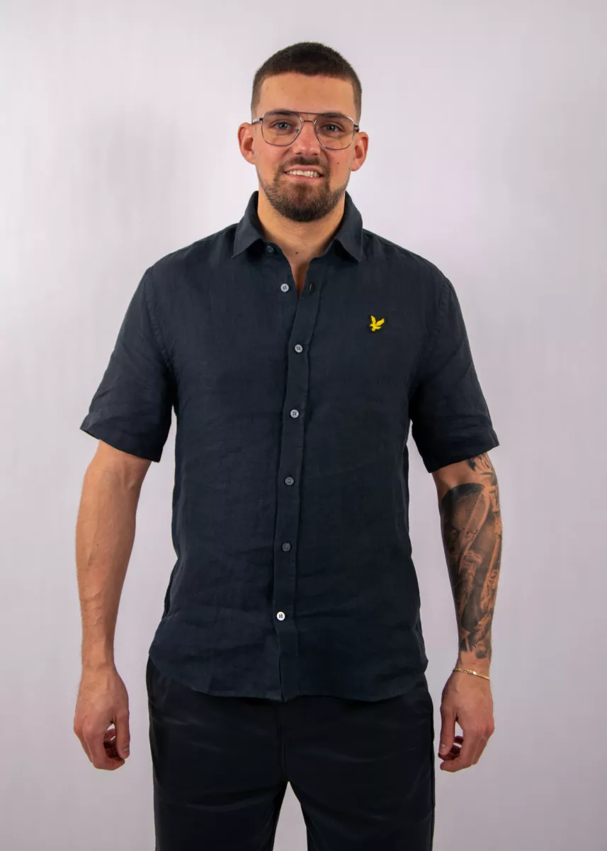 Lyle & Scott sw2411v z271 dark navy