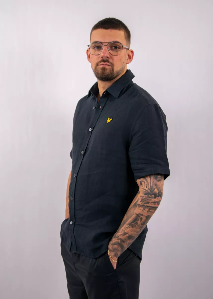 Lyle & Scott sw2411v z271 dark navy