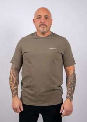 Lyle & Scott ts2300vt x569 khaki ash