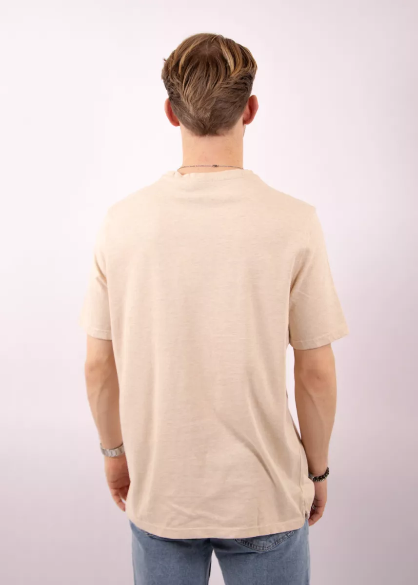 Lyle & Scott ts2300vt y147 ice cream marl