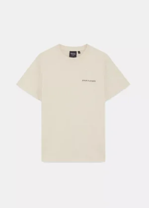 Lyle & Scott ts2300vt y147 ice cream marl