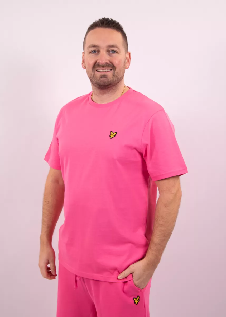 Lyle & Scott ts400vogt y136 hot pink