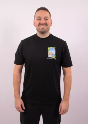Malelions amalfi window t-shirt black