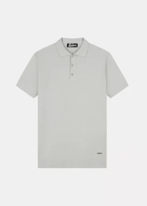 Malelions boucle polo pearl grey