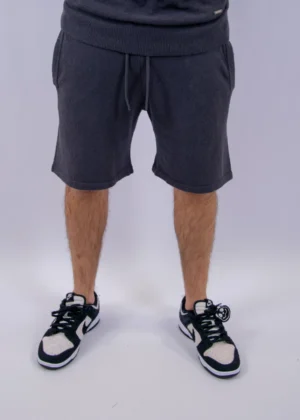 Malelions boucle shorts antra grey