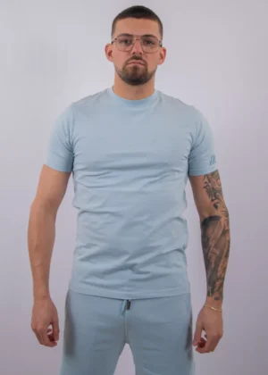 Malelions captain t-shirt ice blue
