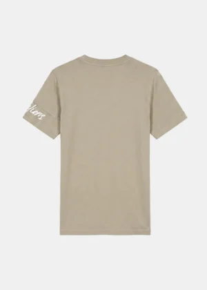Malelions captain t-shirt taupe