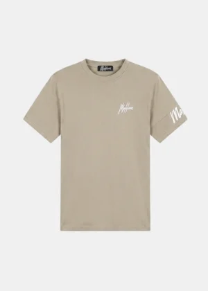 Malelions captain t-shirt taupe