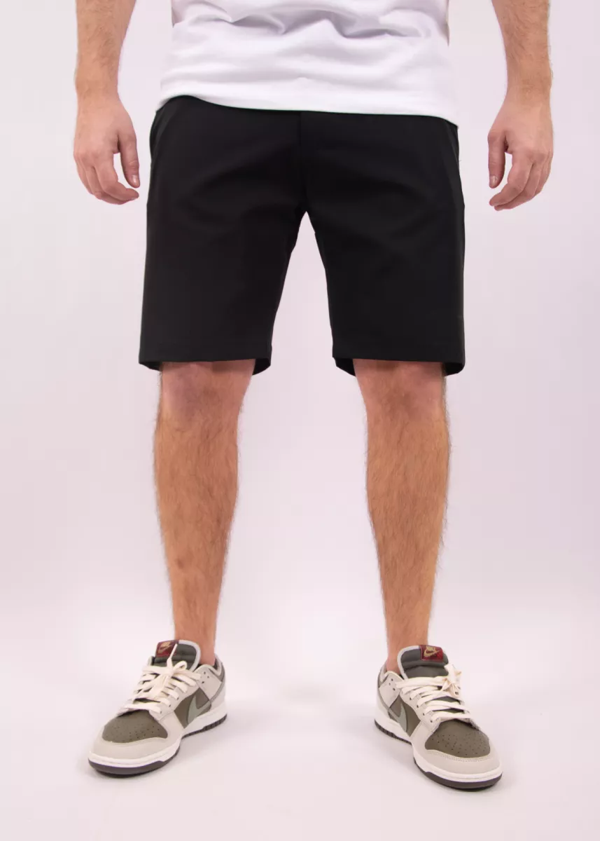 Malelions casual chino shorts black