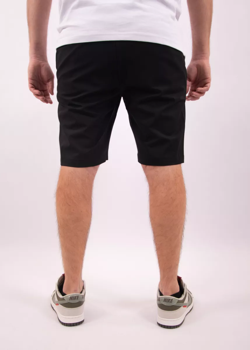Malelions casual chino shorts black