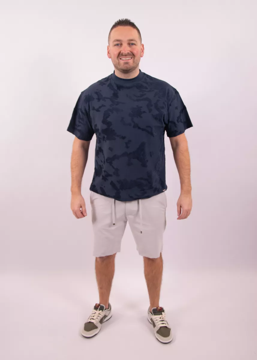 Malelions casual chino shorts pearl grey