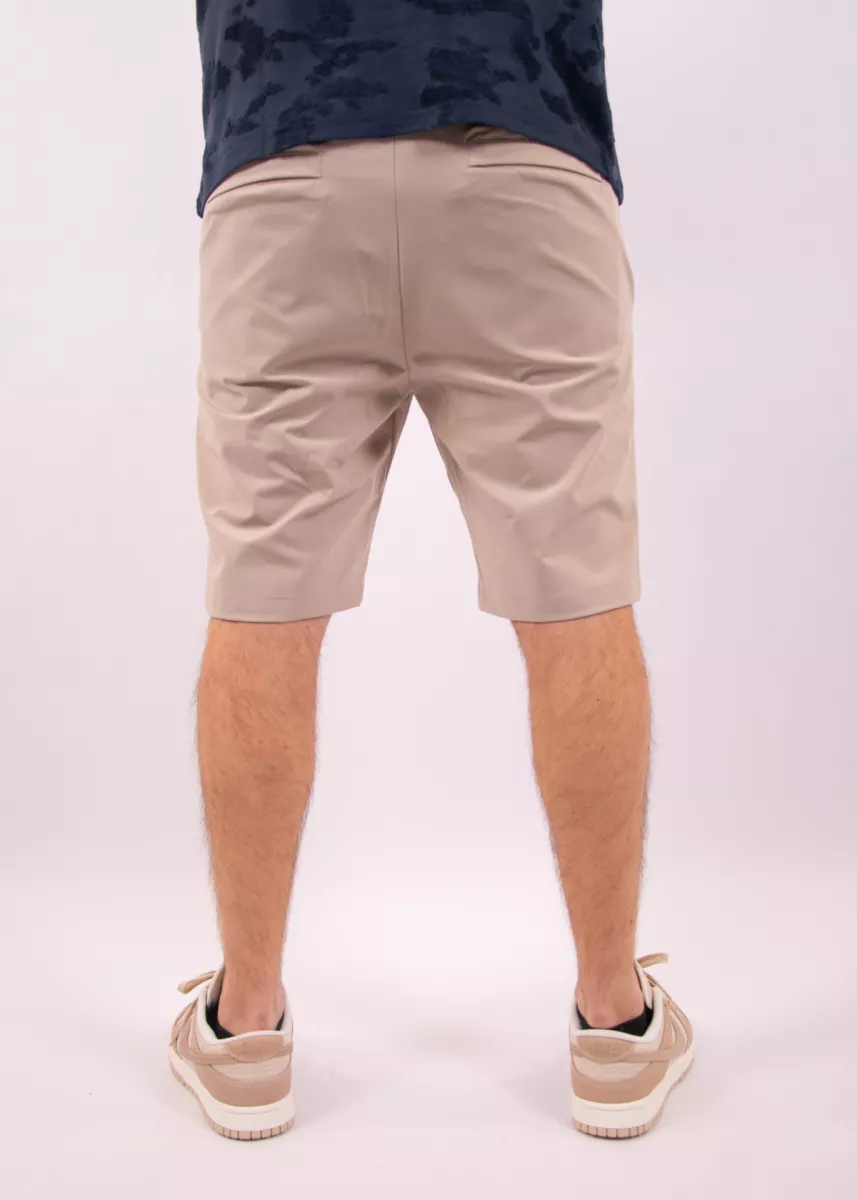 Malelions casual chino shorts sage brown