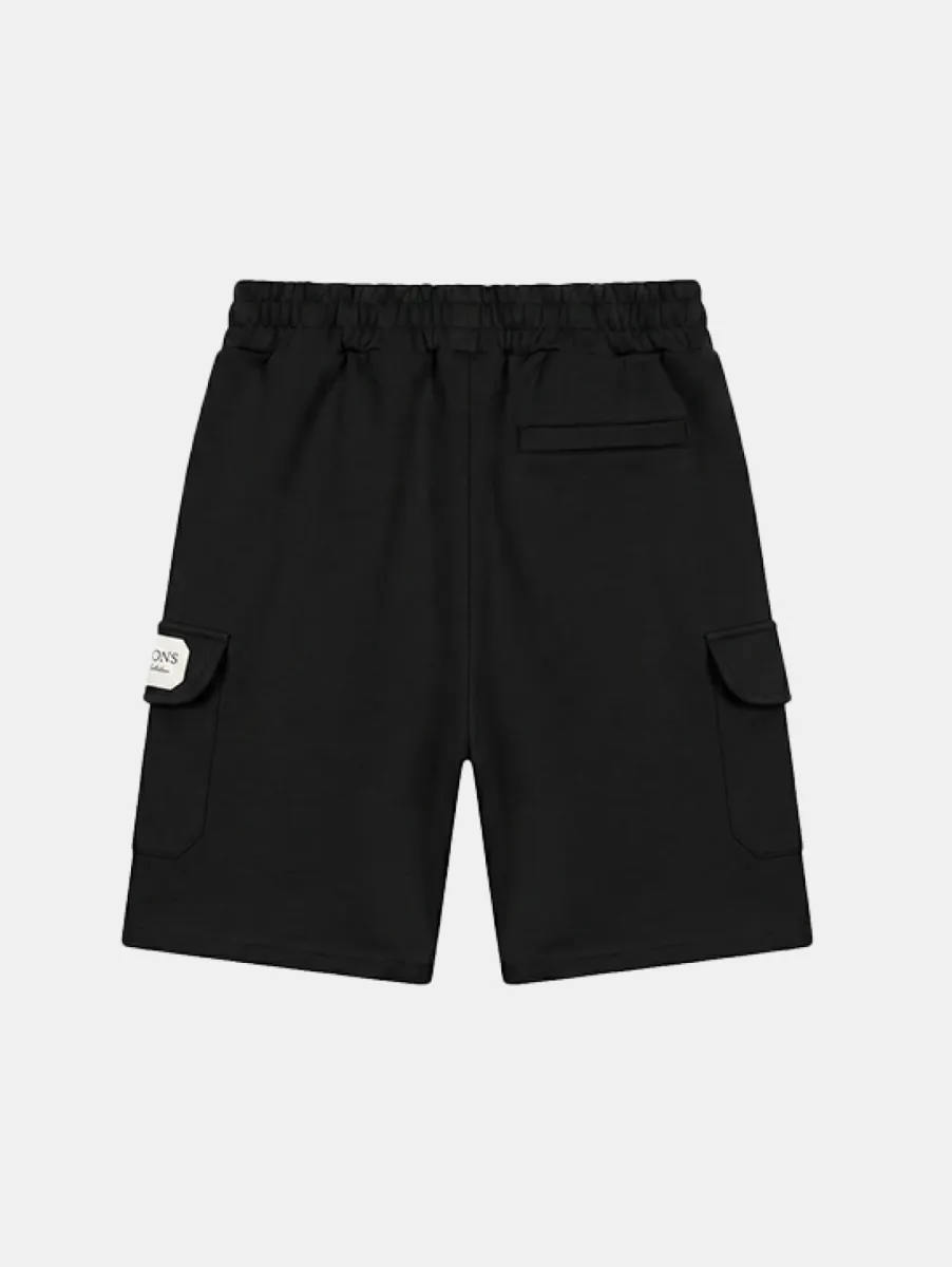 Malelions collection cargo shorts black