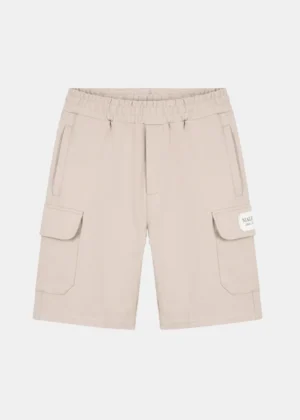 Malelions collection cargo shorts light beige