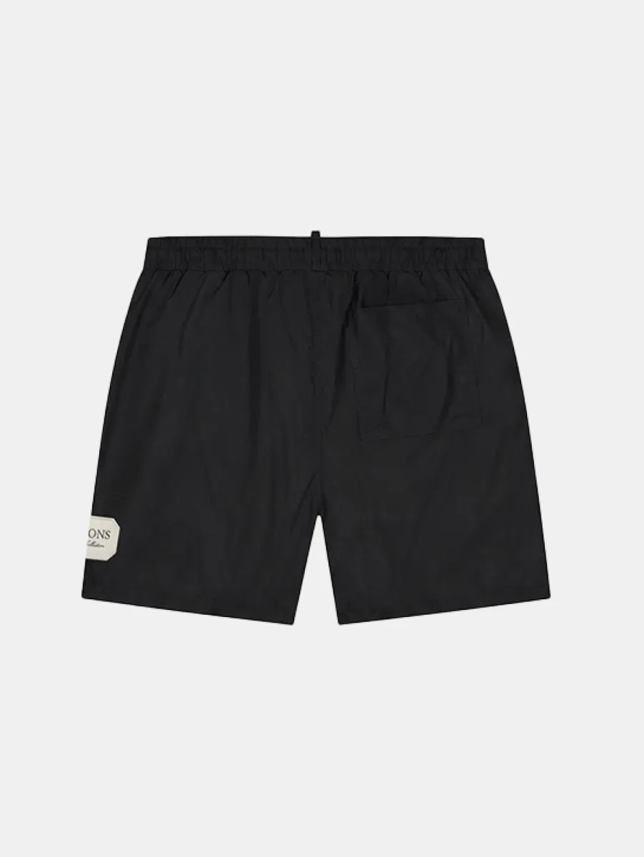 Malelions collection swim shorts black