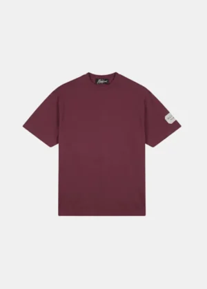 Malelions collection t-shirt burgundy