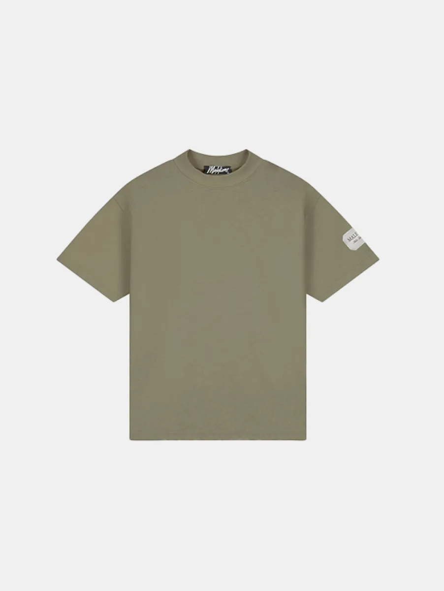 Malelions collection t-shirt dark sage
