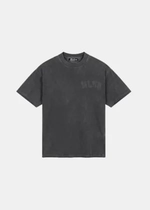 Malelions heavyweight applique t-shirt acid wash