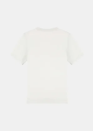 Malelions knitted t-shirt off-white