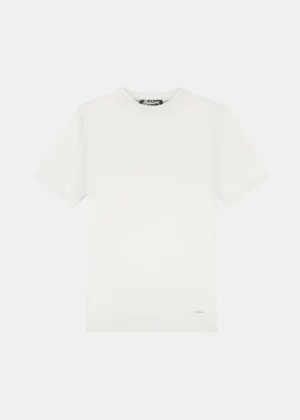 Malelions knitted t-shirt off-white