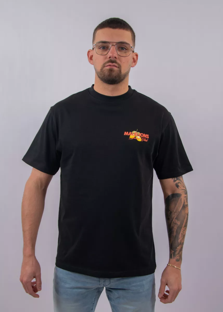 Malelions limone di capri t-shirt black