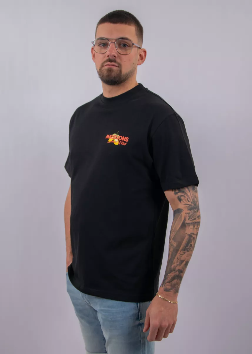 Malelions limone di capri t-shirt black