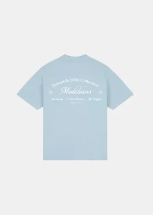 Malelions marina t-shirt vista blue