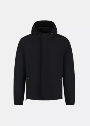 Malelions nylon windbreaker black