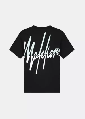 Malelions oversized split t-shirt black