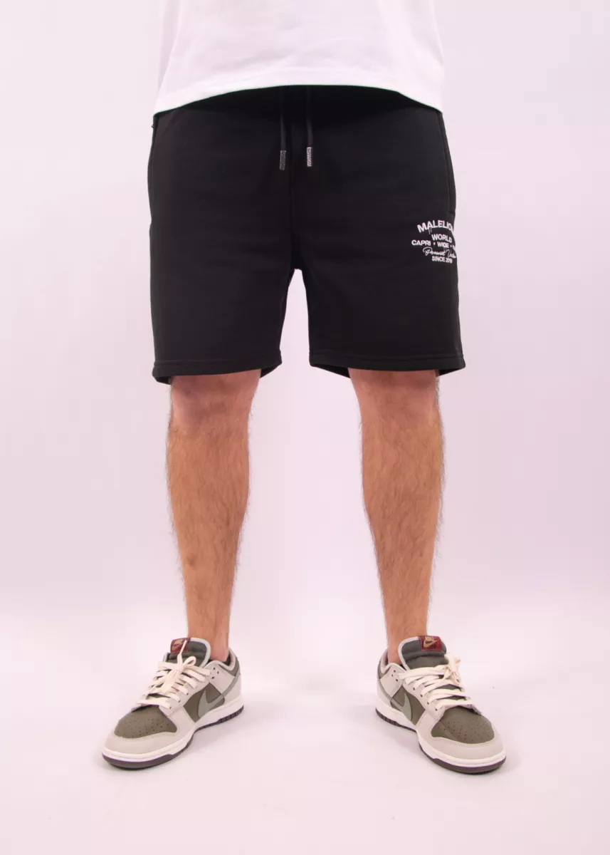 Malelions permanent vacation shorts black