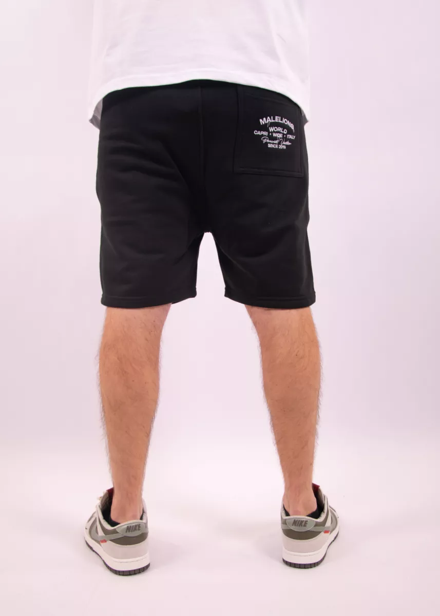 Malelions permanent vacation shorts black