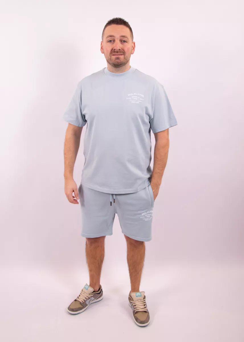 Malelions permanent vacation shorts ice blue