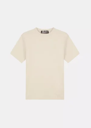 Malelions permanent vacation t-shirt light taupe