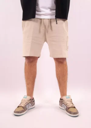 Malelions pocket shorts light taupe