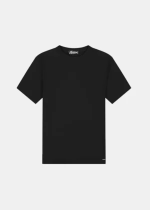 Malelions ribbed t-shirt black