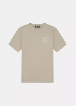 Malelions riviera t-shirt light taupe