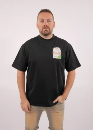 Malelions roman t-shirt black