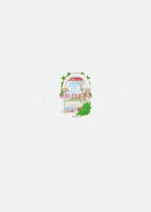 Malelions roman t-shirt white