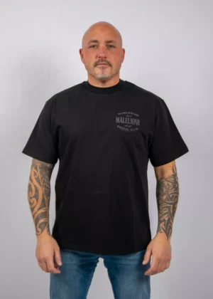 Malelions social club t-shirt black