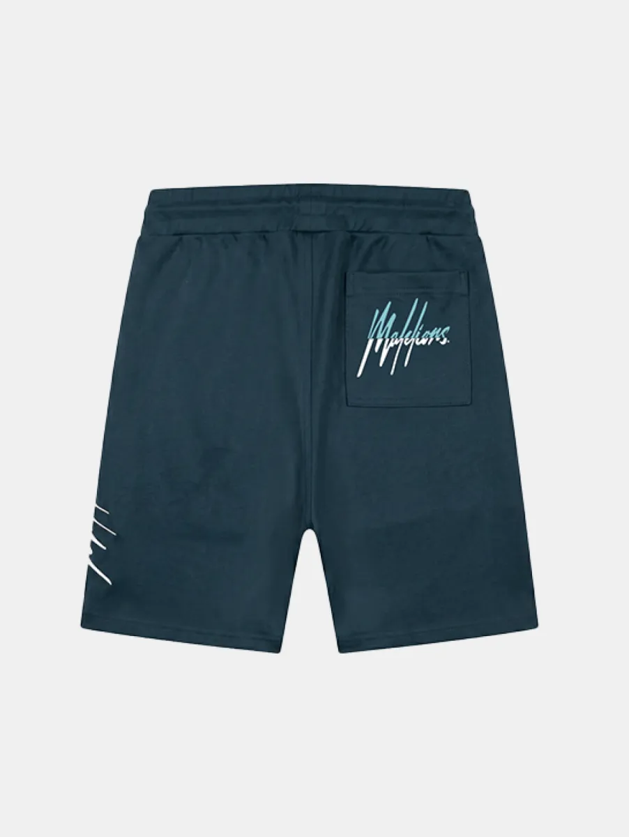 Malelions split shorts slate