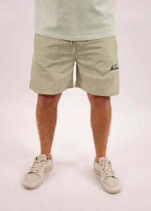 Malelions split swim shorts pale green
