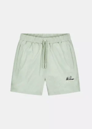 Malelions split swim shorts pale green