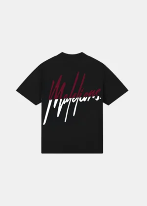 Malelions split t-shirt black
