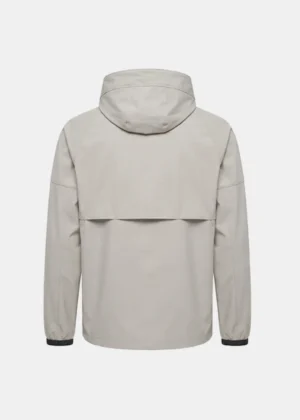 Malelions sport deuce hooded zip jacket beige