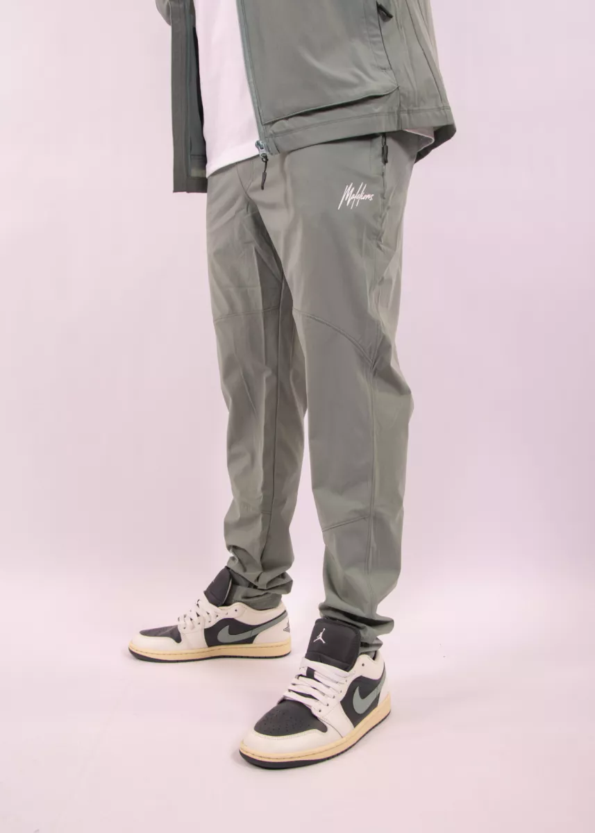 Malelions sport running trackpants green