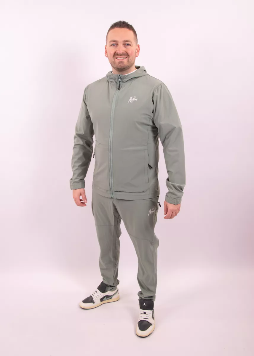 Malelions sport running trackpants green