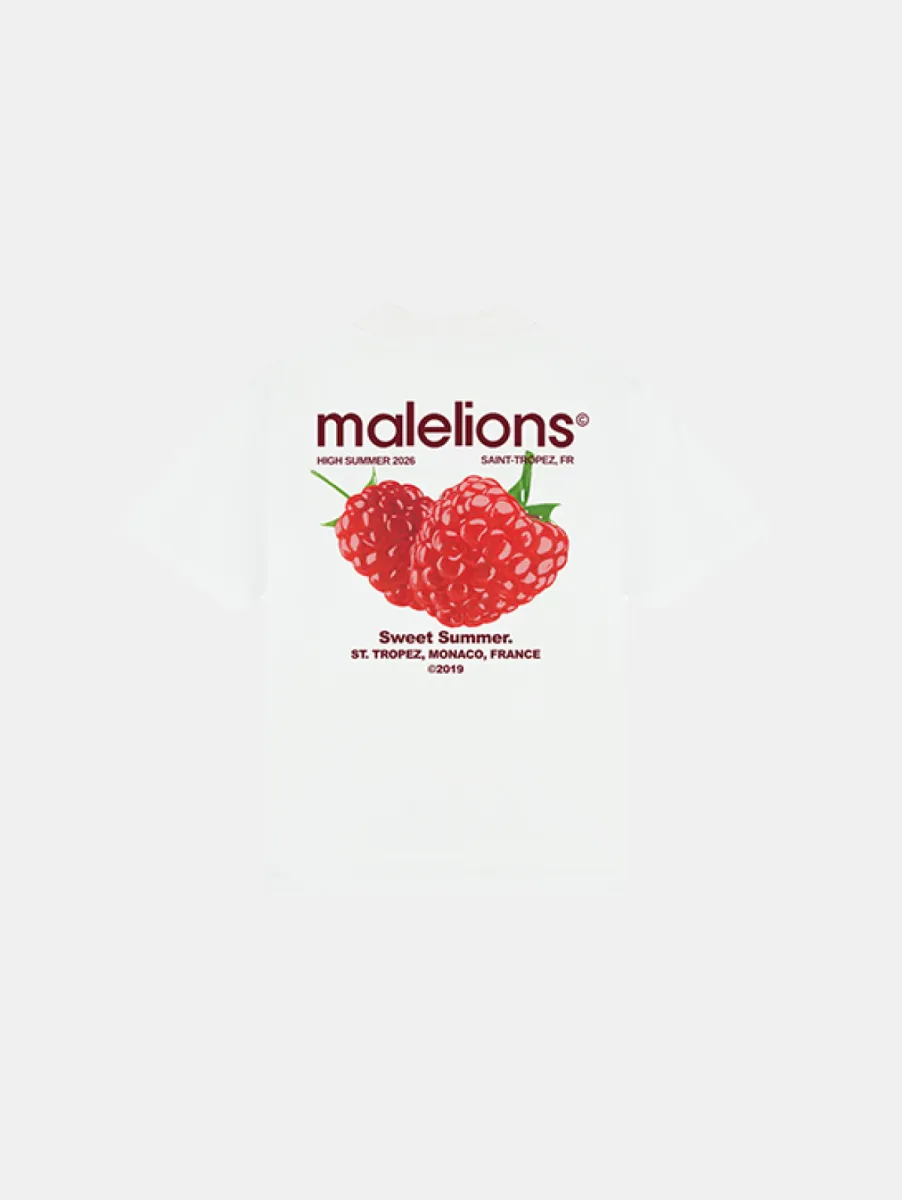 Malelions sweet summer t-shirt white