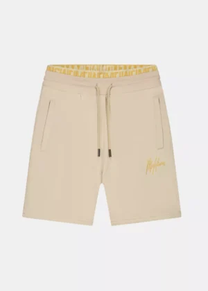 Malelions venetian shorts light taupe