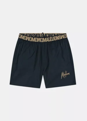 Malelions venetian swim shorts navy