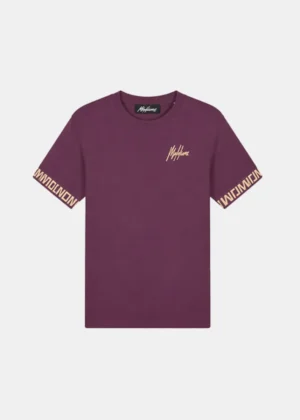 Malelions venetian t-shirt burgundy